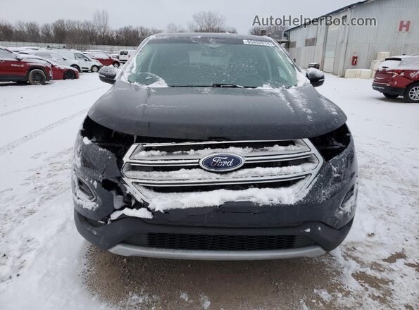 2FMPK4J98HBB79066 2017 FORD EDGE Черный Вид спереди