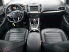 2017 Ford Edge Sel Черный vin: 2FMPK4J98HBB79066