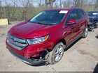 2018 Ford Edge Sel Красный vin: 2FMPK4J98JBB57557
