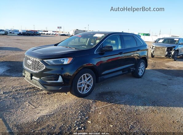 2FMPK4J98PBA20949 2023 FORD EDGE Black წინა ხედი