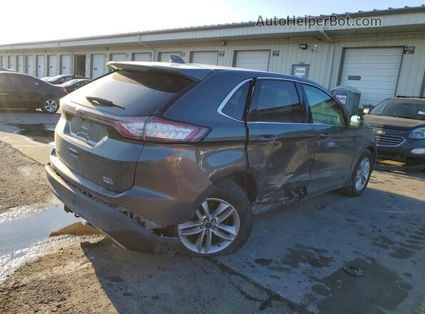 2FMPK4J99GBC05060 2016 FORD EDGE Charcoal Задня права чверть