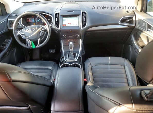 2FMPK4J99GBC05060 2016 FORD EDGE Charcoal Вид панелі приладів