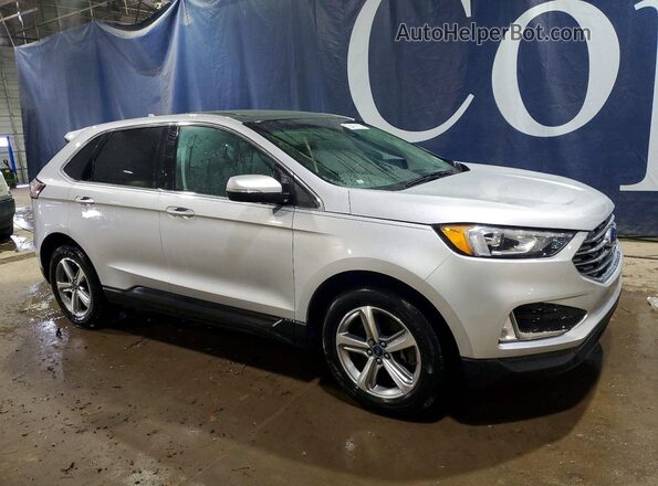 2FMPK4J99KBC34230 2019 FORD EDGE Серебряный Передняя правая четверть