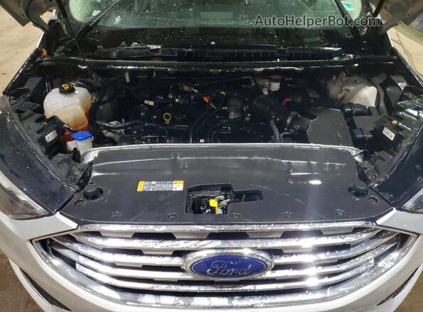 2FMPK4J99KBC34230 2019 FORD EDGE Серебряный Вид подкапотного пространства