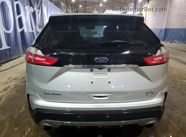 2FMPK4J99KBC34230 2019 FORD EDGE Серебряный Вид сзади