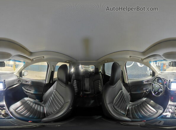 2FMPK4J99KBC34230 2019 FORD EDGE Серебряный Панорамный вид салона 360°