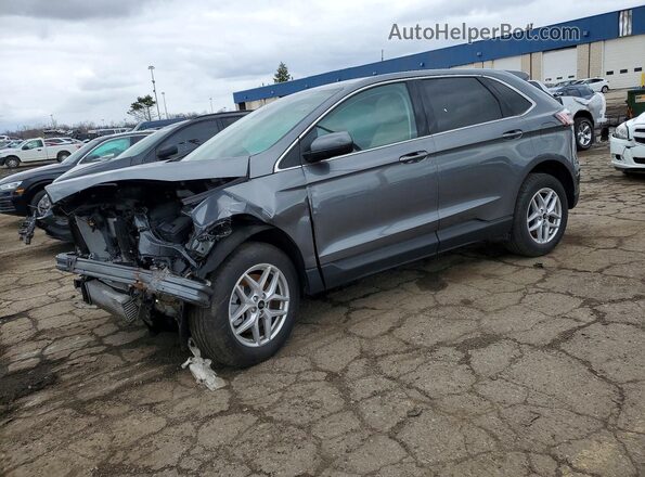 2FMPK4J99RBA36693 2024 FORD EDGE Серый Передняя левая четверть
