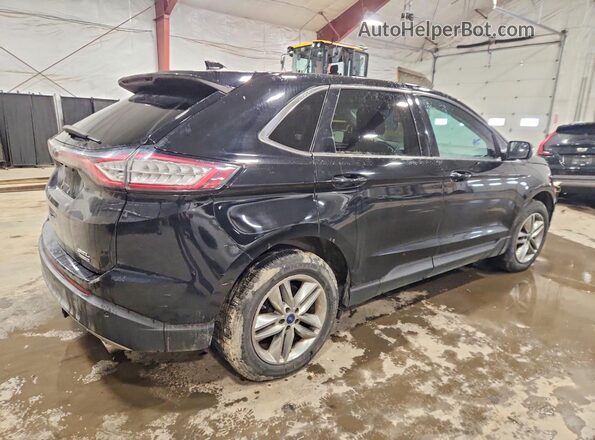 2FMPK4J9XGBC00059 2016 FORD EDGE Черный Задняя правая четверть
