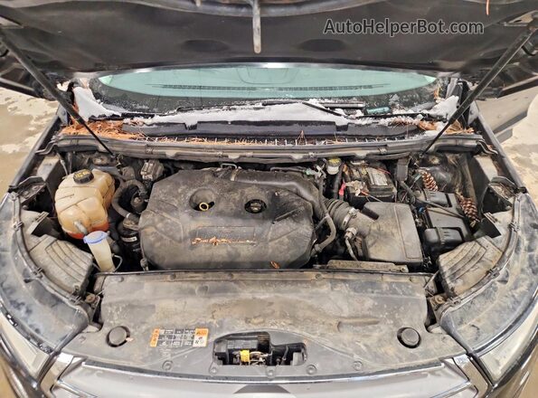 2FMPK4J9XGBC00059 2016 FORD EDGE Черный Вид подкапотного пространства