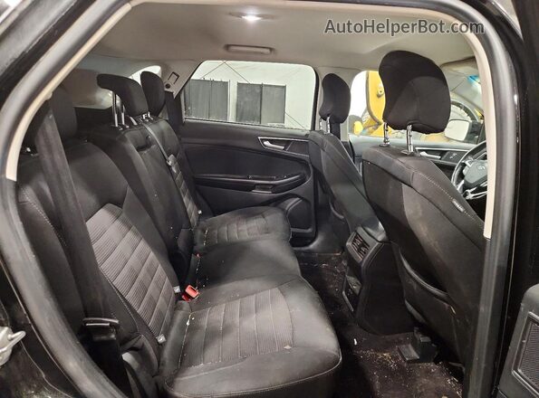 2FMPK4J9XGBC00059 2016 FORD EDGE Черный Вид задней части салона