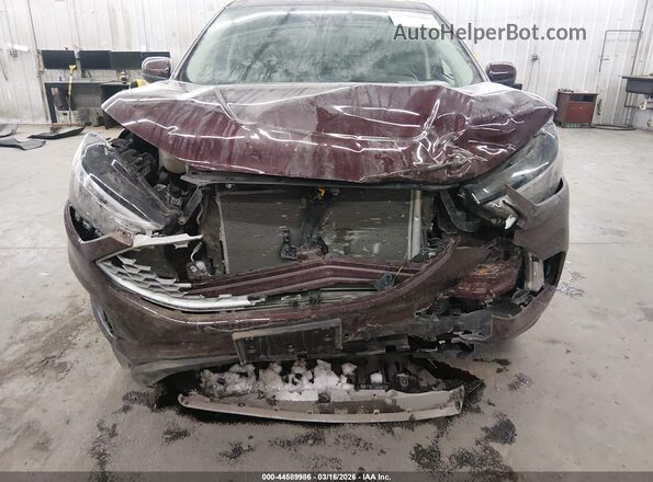 2FMPK4J9XRBA34807 2024 FORD EDGE Темно-бордовый Вид спереди