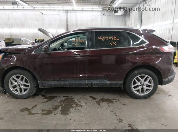 2FMPK4J9XRBA34807 2024 FORD EDGE Темно-бордовый 