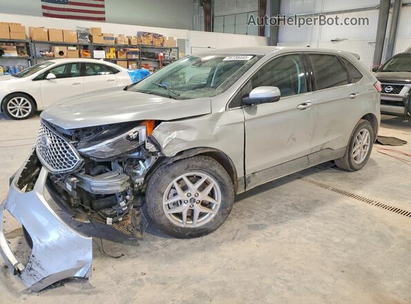 2FMPK4J9XRBA54247 2024 FORD EDGE Silver Առջևի ձախ երեք քառորդ տեսարան