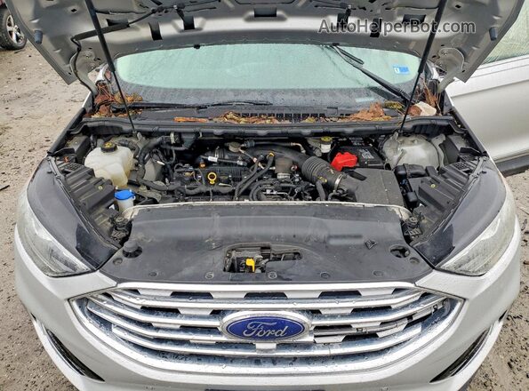 2FMPK4K90KBC67177 2019 FORD EDGE Silver Вид підкапотного простору
