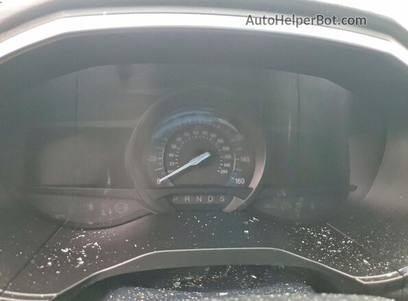 2FMPK4K90KBC67177 2019 FORD EDGE Silver Вид щитка приладів