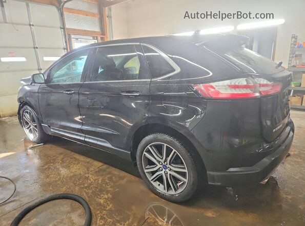 2FMPK4K90KBC69589 2019 FORD EDGE Black Tył lewy