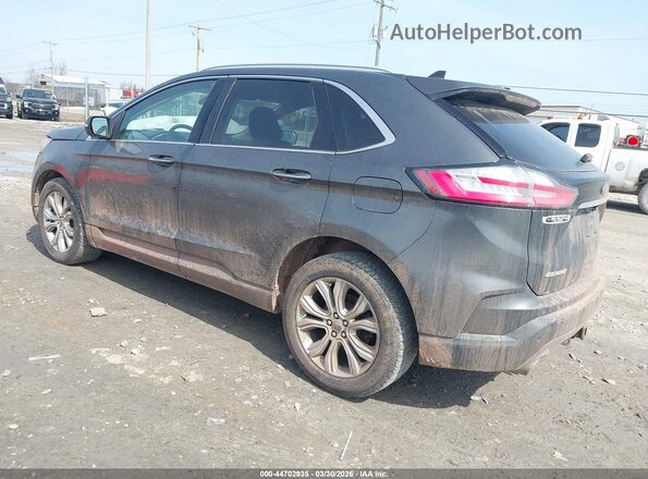 2FMPK4K90LBB53794 2020 FORD EDGE Серый Задняя левая четверть