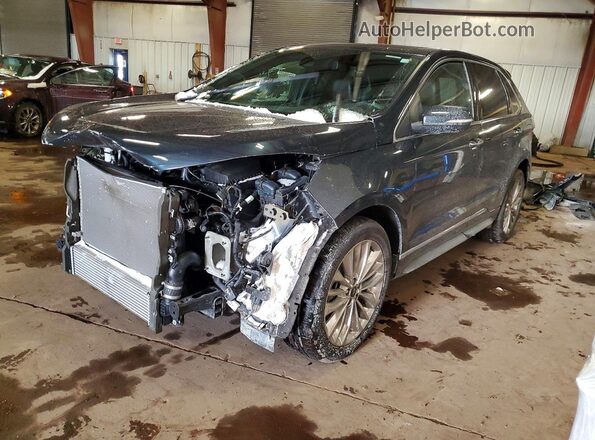 2FMPK4K90NBA29253 2022 FORD EDGE Blue Vista tres cuartos delantera izquierda
