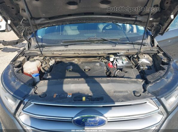 2FMPK4K91JBB19313 2018 FORD EDGE Gray Vista trasera