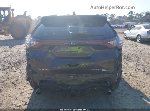 2FMPK4K91JBB19313 2018 FORD EDGE Gray 