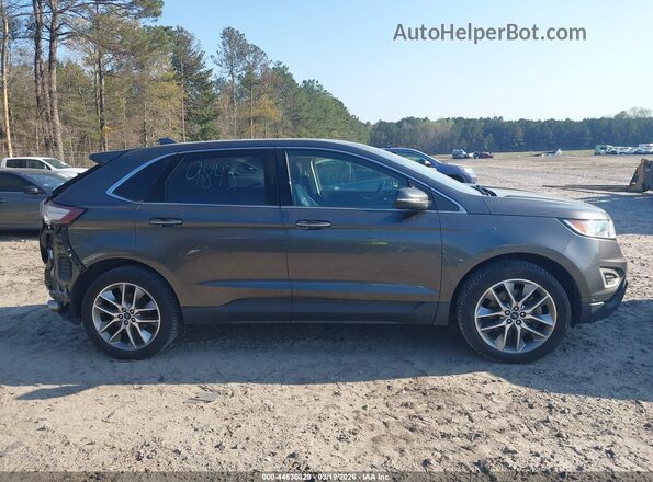 2FMPK4K91JBB19313 2018 FORD EDGE Gray Vista interior de 360 grados
