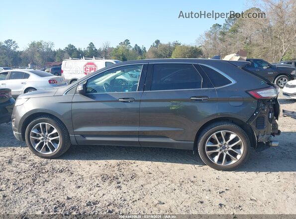2FMPK4K91JBB19313 2018 FORD EDGE Gray 