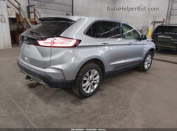 2FMPK4K92RBA01136 2024 FORD EDGE Silver Tył prawy