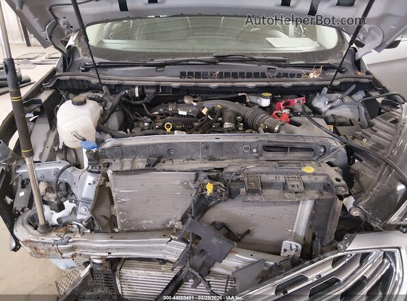 2FMPK4K92RBA01136 2024 FORD EDGE Silver Widok z tyłu