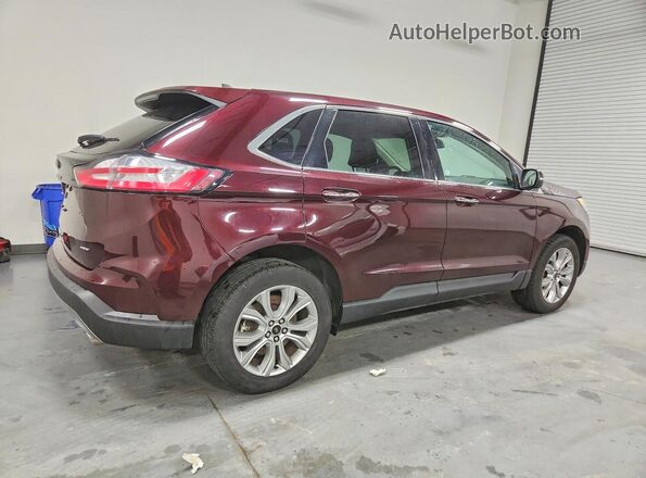 2FMPK4K93RBA89100 2024 FORD EDGE Maroon უკანა მარჯვენა