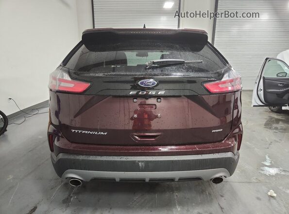 2FMPK4K93RBA89100 2024 FORD EDGE Maroon 