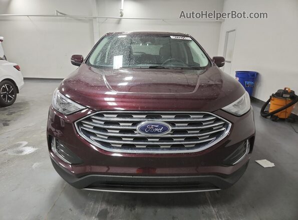 2FMPK4K93RBA89100 2024 FORD EDGE Maroon 