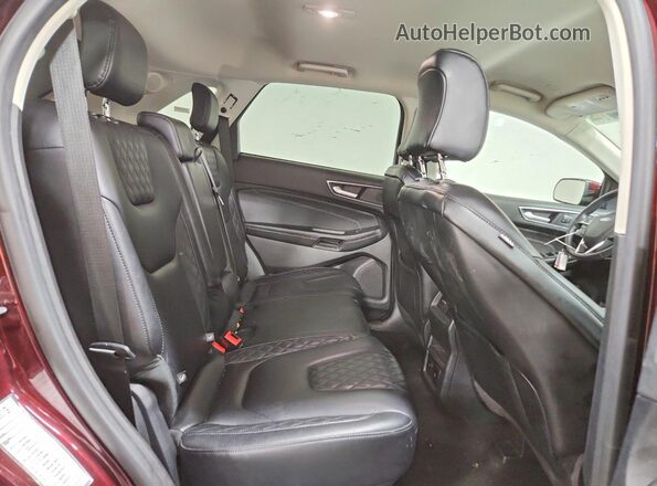2FMPK4K93RBA89100 2024 FORD EDGE Maroon უკანა სალონის ხედი