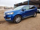 2021 Ford Edge Titanium Blue vin: 2FMPK4K94MBA50573