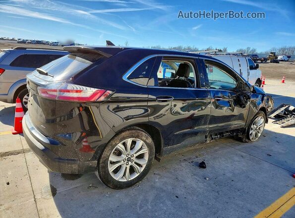 2FMPK4K94PBA19389 2023 FORD EDGE Black Задня права чверть