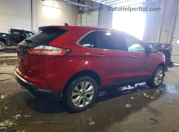 2FMPK4K94PBA42963 2023 FORD EDGE Красный Задняя правая четверть