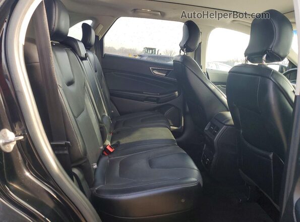 2FMPK4K95HBB89892 2017 FORD EDGE Черный Вид задней части салона