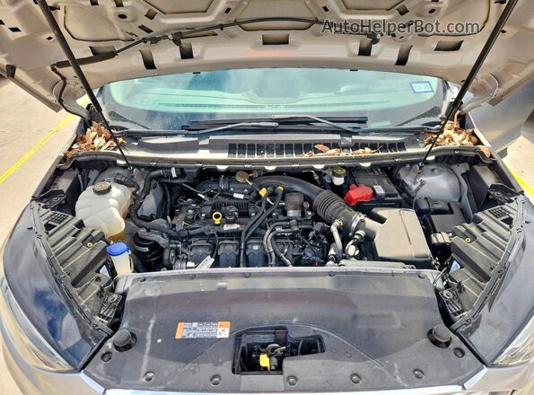 2FMPK4K95NBA08902 2022 FORD EDGE Silver Widok komory silnika
