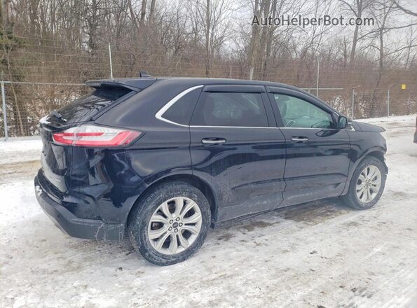 2FMPK4K95PBA45418 2023 FORD EDGE Black Tył prawy