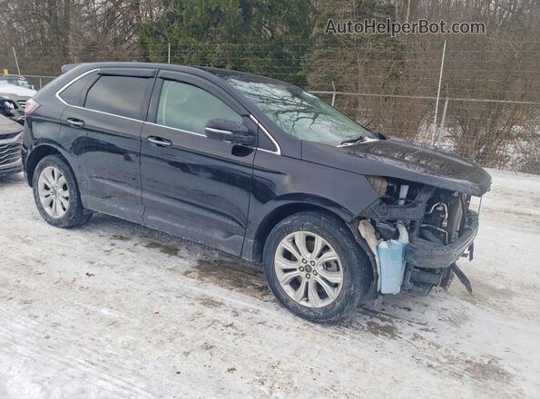 2FMPK4K95PBA45418 2023 FORD EDGE Black Przód prawy