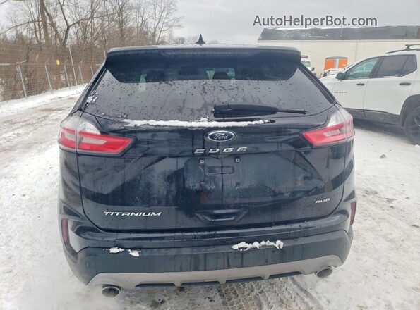 2FMPK4K95PBA45418 2023 FORD EDGE Black Widok z tyłu