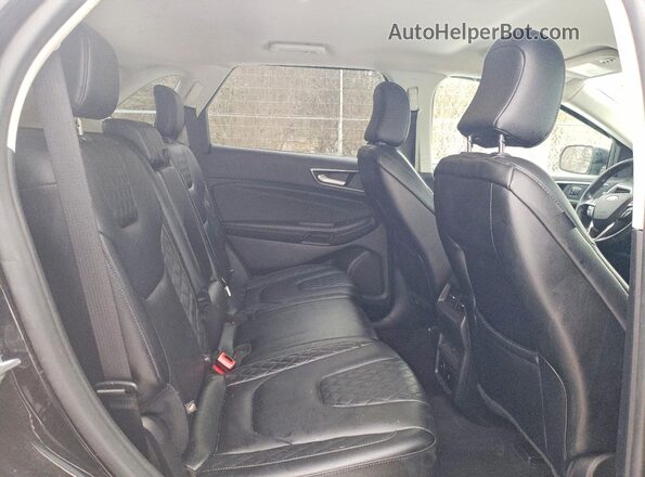 2FMPK4K95PBA45418 2023 FORD EDGE Black Widok wnętrza z tyłu