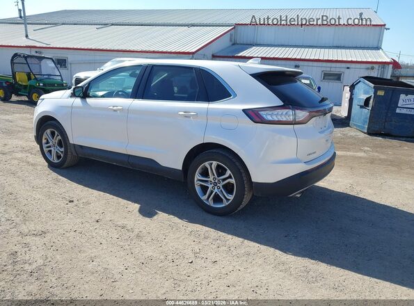 2FMPK4K96HBB90856 2017 FORD EDGE Белый Задняя левая четверть