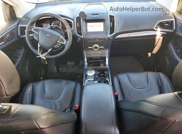 2FMPK4K96KBB44323 2019 FORD EDGE Black Vista del salpicadero