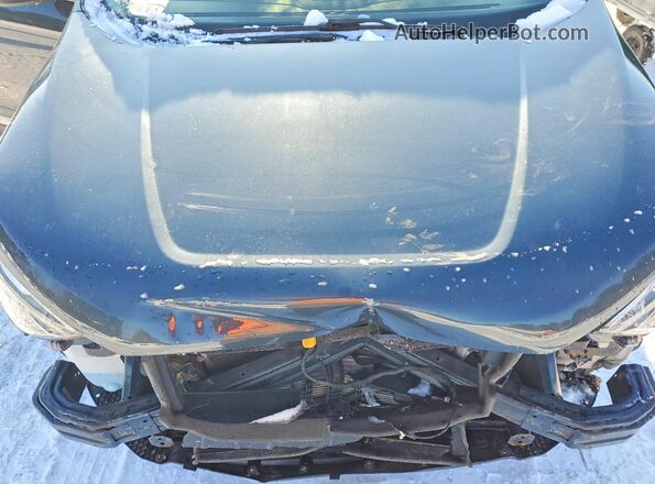 2FMPK4K96KBB44323 2019 FORD EDGE Black Vista del compartimento del motor