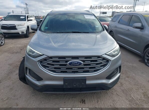 2FMPK4K96LBA72296 2020 FORD EDGE Silver Widok wnętrza z tyłu