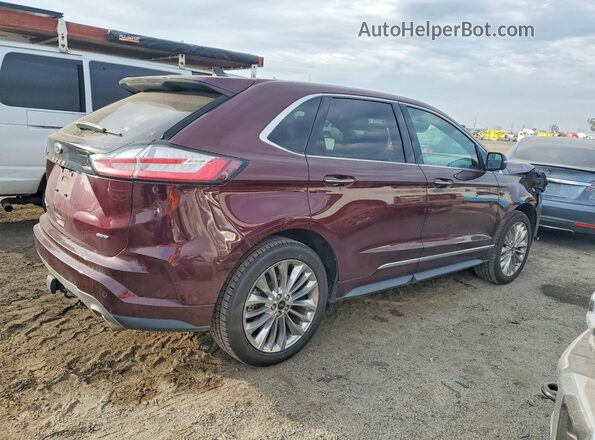 2FMPK4K96NBA22016 2022 FORD EDGE Burgundy Հետևի աջ