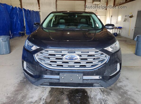 2FMPK4K98NBA94528 2022 FORD EDGE Black Вид спереду