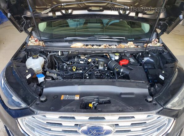 2FMPK4K98NBA94528 2022 FORD EDGE Black Вид підкапотного простору
