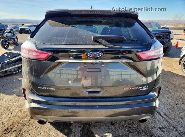 2FMPK4K99KBC53598 2019 FORD EDGE Серый Вид сзади