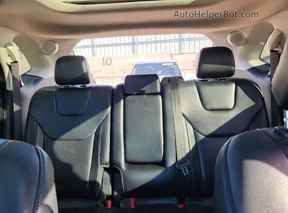 2FMPK4K99KBC53598 2019 FORD EDGE Серый Вид задних сидений